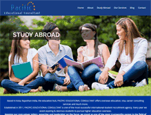 Tablet Screenshot of pacificeducationalconsultant.com